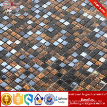 China fábrica fornecer vidro misto Hot-derreter mosaico piso da parede da telha design